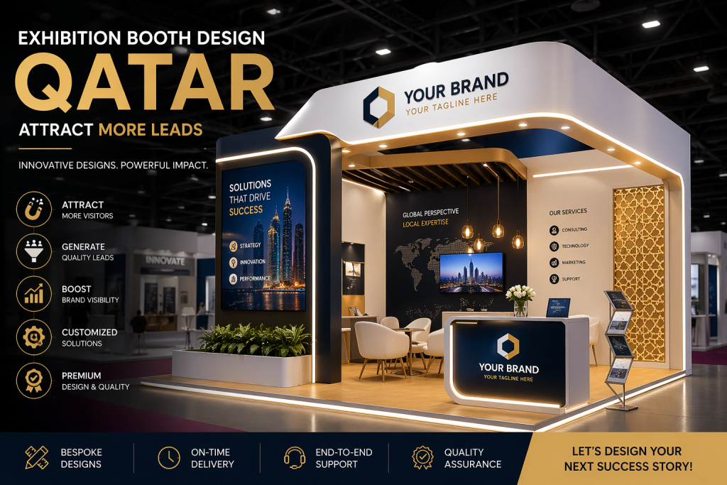 EXHIBITION BOOTH DESIGN QATAR: How to Attract More Visitors & Leads