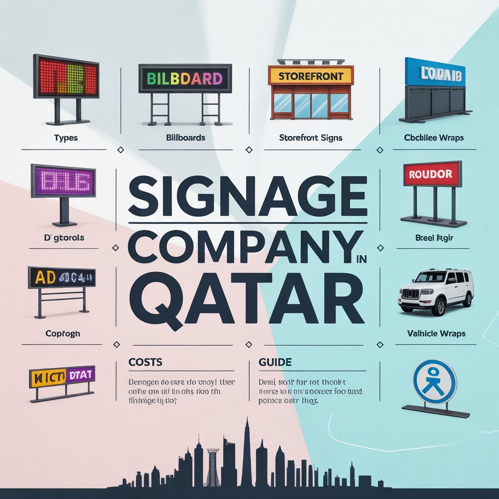 SIGNAGE COMPANY IN QATAR: THE COMPLETE GUIDE TO SIGNAGE TYPES, COSTS & WHAT EVERY BUSINESS NEEDS TO KNOW