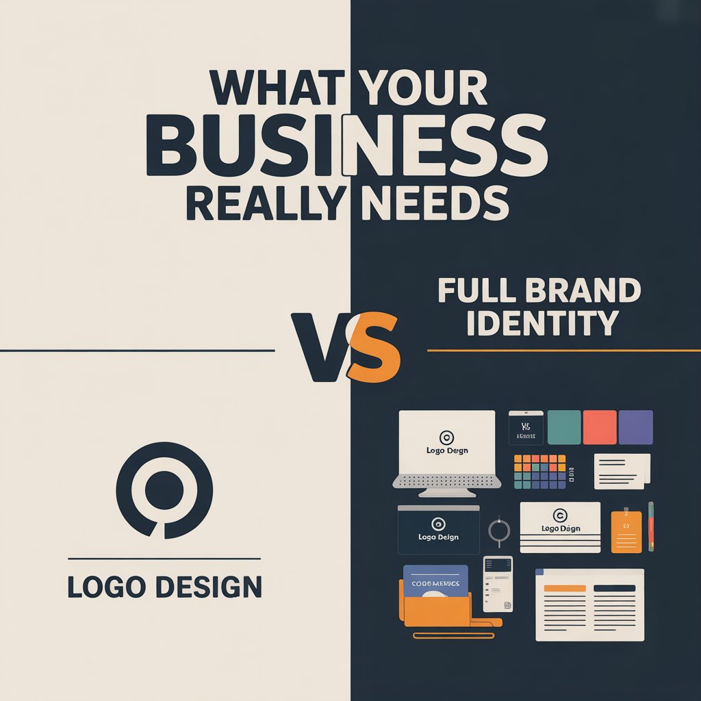 Logo Design vs Full Brand Identity: What Your Business Really Needs