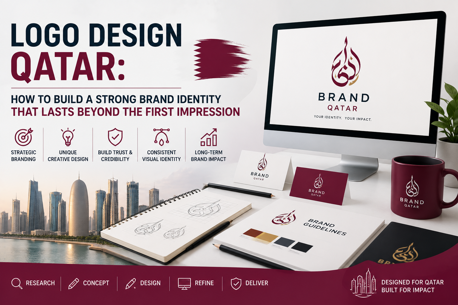 Logo Design Qatar: How to Build a Strong Brand Identity That Lasts Beyond the First Impression