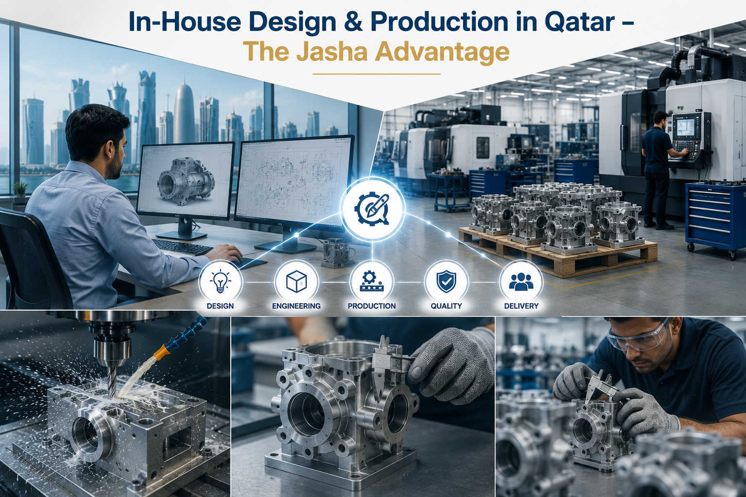 In-House Design & Production Qatar: The Jasha Advantage Explained