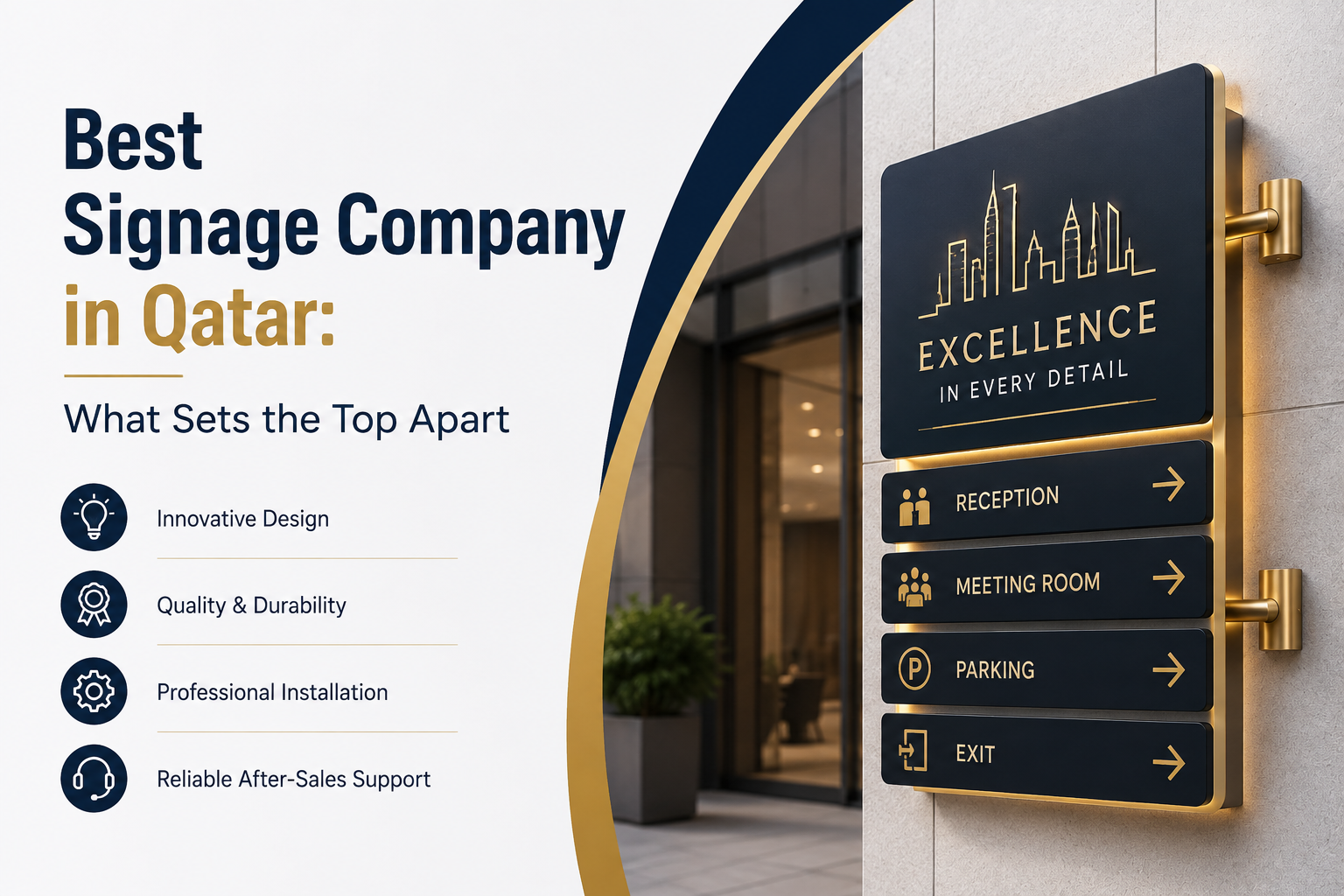 Best Signage Company in Qatar: What Sets the Top Apart