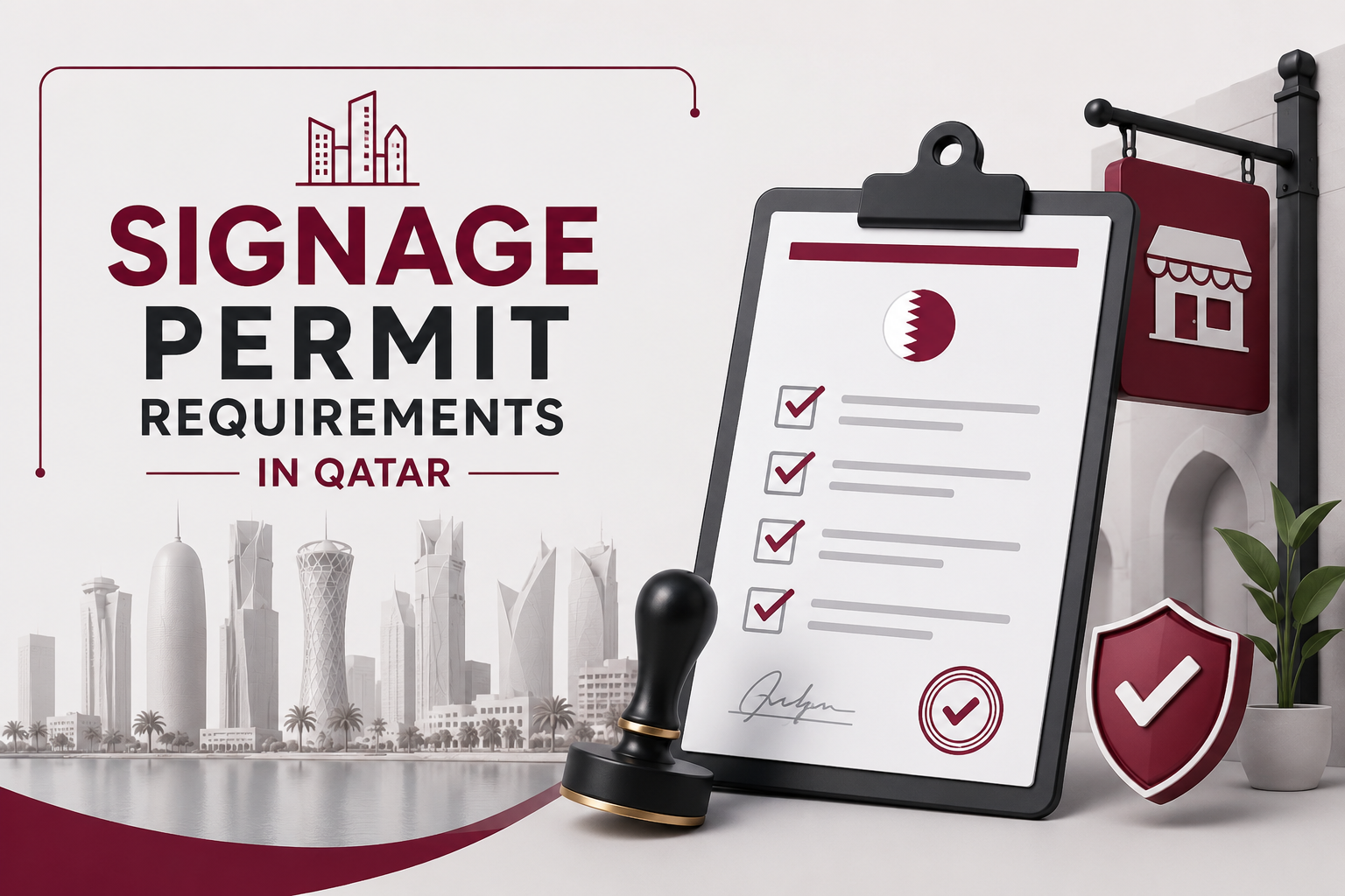 Signage Permit Requirements in Qatar: What Businesses Must Know