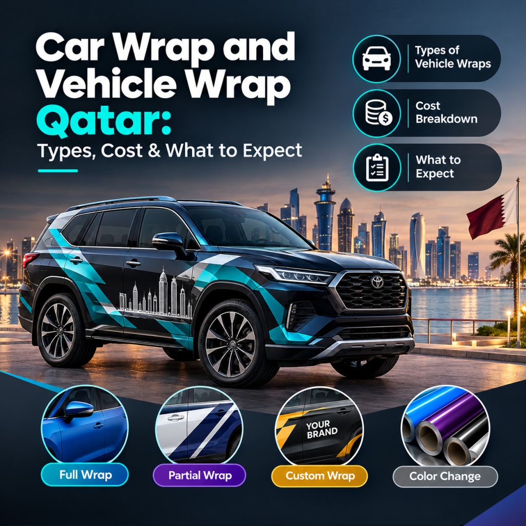 Car Wrap and Vehicle Wrap Qatar: Types, Cost & What to Expect
