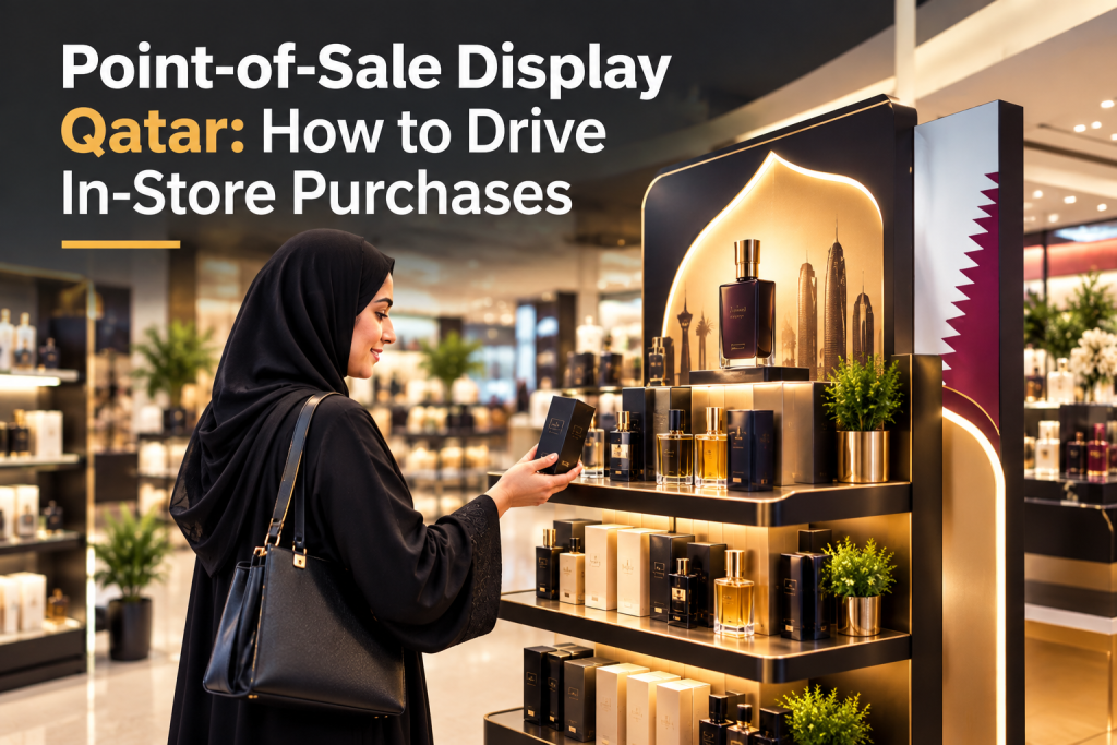 Point of Sale Display Qatar: How to Drive In-Store Purchases