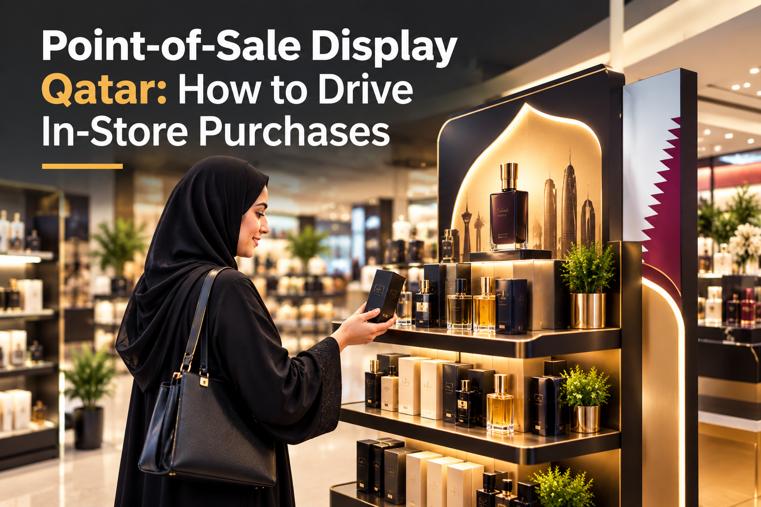Point of Sale Display Qatar: How to Drive In-Store Purchases